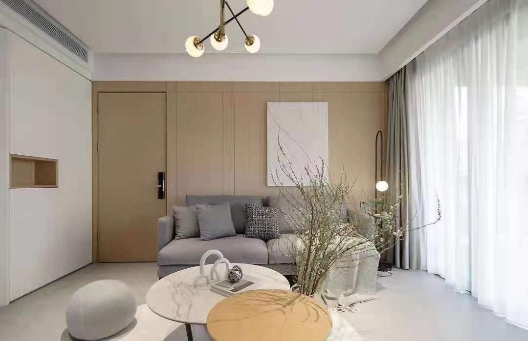 自然舒適的木飾面, 溫柔色調(diào)的軟裝，讓整個(gè)空間更具治愈感和親和力，加上生活的煙火氣，安靜而溫馨，平淡而簡(jiǎn)單。 (6).jpg